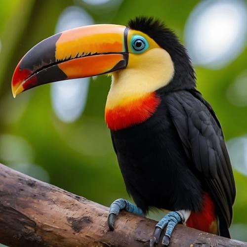 Toekan in Isla Ometepe