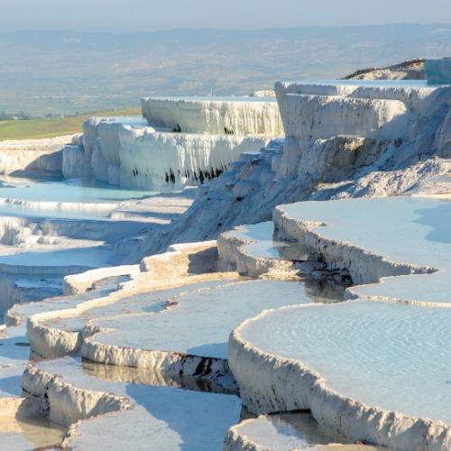 Kalksteenterrassen van Pamukkale