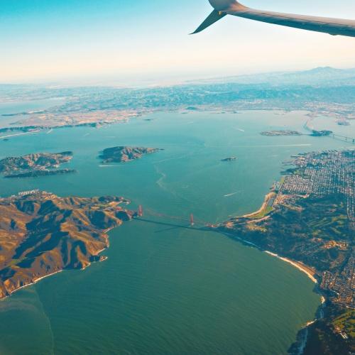 San Fransisco, luchtfoto