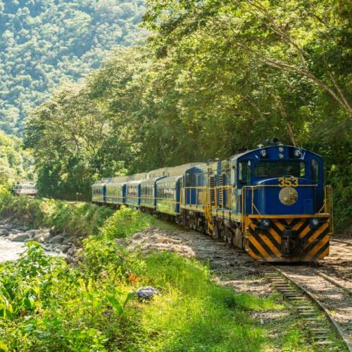 Aguas Calientes trein
