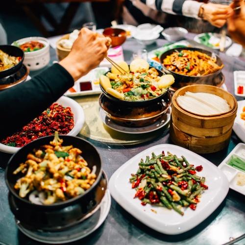 China, lokaal eten
