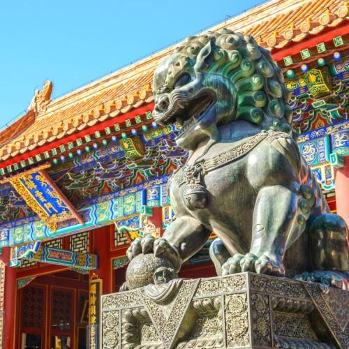 Beijing, leeuw