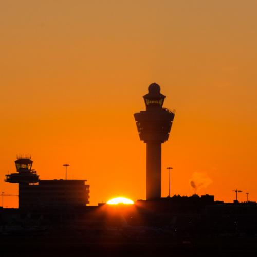 Aankomst Schiphol