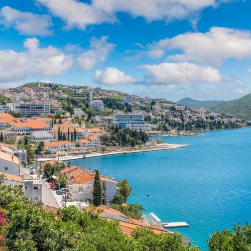 Neum, kustlijn