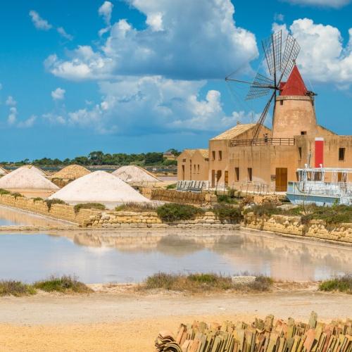 Zoutpannen bij Trapani