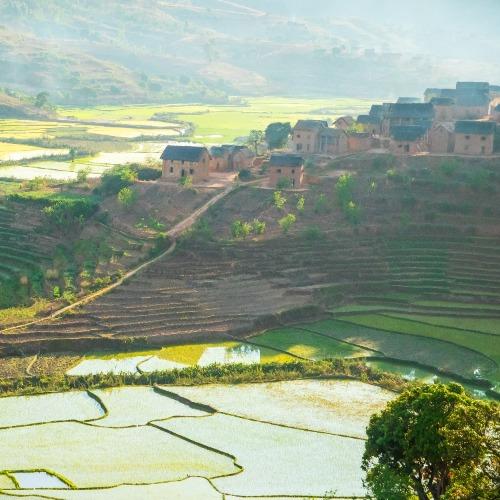 Fianarantsoa dorp