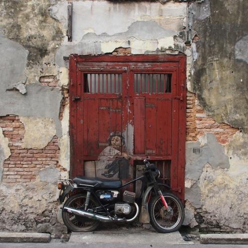 Street art George Town