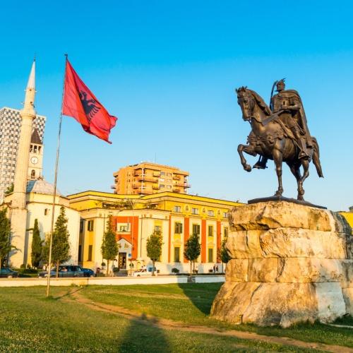 Tirana, Skanderbeg