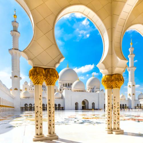 Moskee in Abu Dhabi