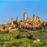 San Gimignano stad en omgeving