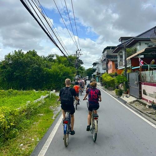 Fietstocht Bangkok