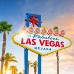 Las Vegas Welkomst sign