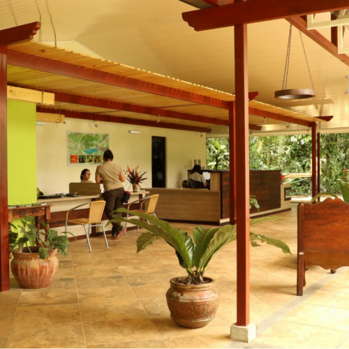 Tirimbina Rainforest Lodge, lobby