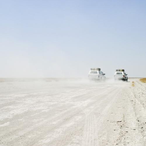 Makgadikgadi Pans, voertuigen