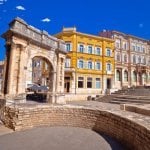 Pula, oude stad