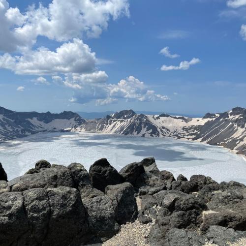 Omgeving Changbaishan, Hemelmeer (Tianchi), China