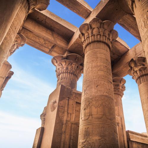 Zuilen van Kom Ombo