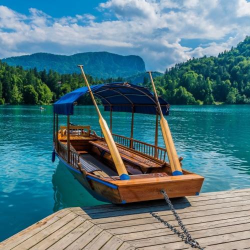 Bled, Pletna Boot