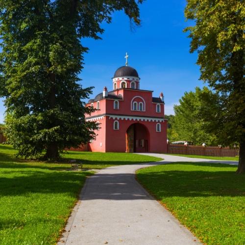 Het Krusedol-klooster in Fruska Gora