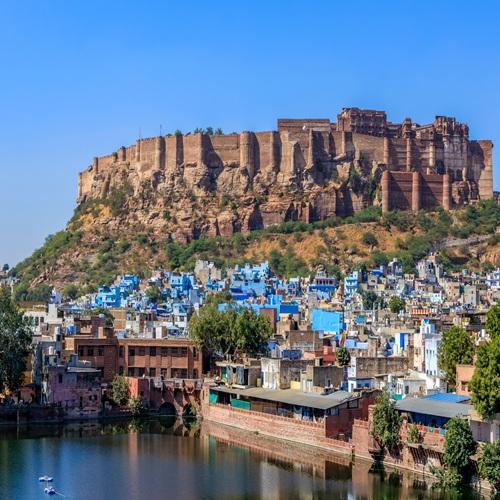 Jodhpur, blauwe stad