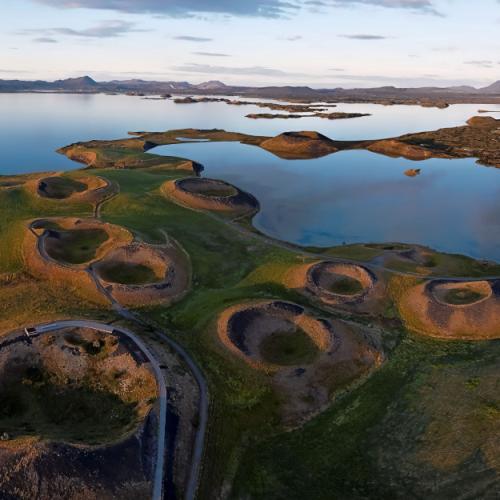 Het Mývatn-meer