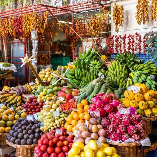Overdekte markt in Funchal