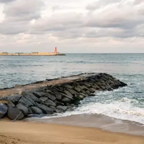 Jumunjin Beach Breakwater