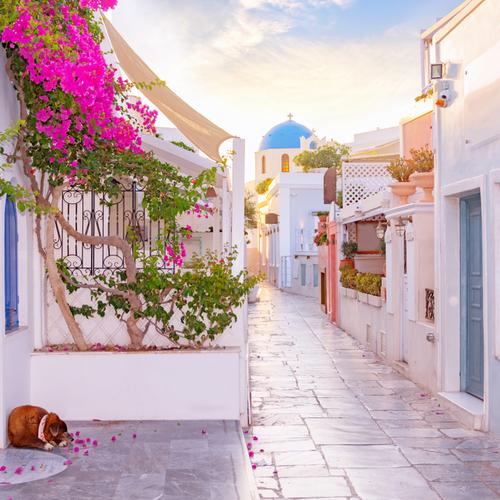 Straten van Oia, Santorini