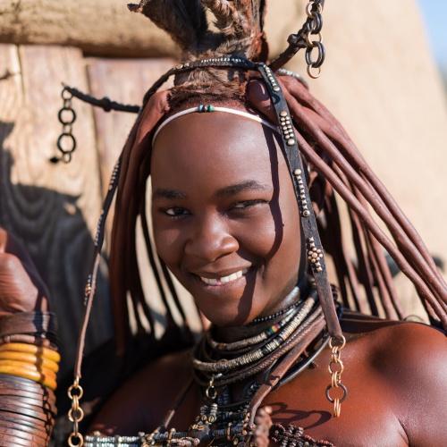 Himba vrouw