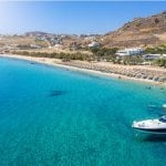 Strand van Mykonos