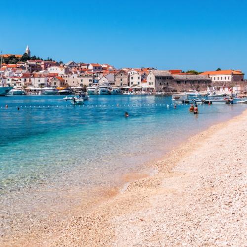 Šibenik, strand 