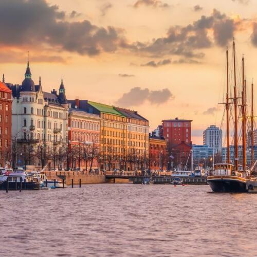 Helsinki aan het water