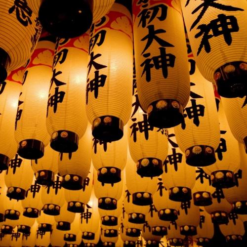 Japanse lantaarns