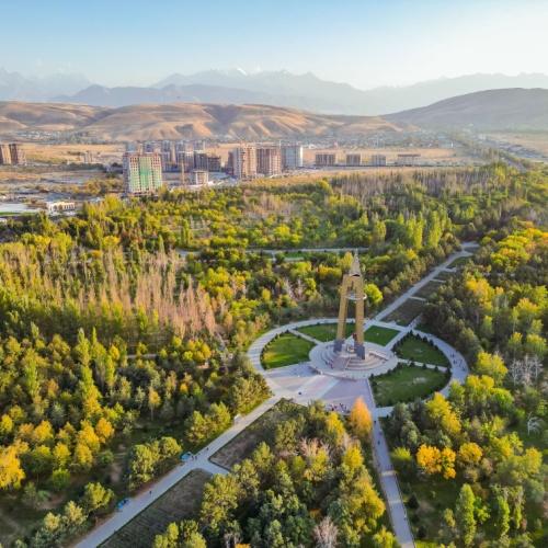 Victory Park in Bishkek