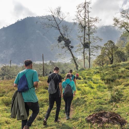 Hike naar Turrialba vulkaan