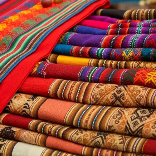 Traditionele textiel uit Ollantaytambo