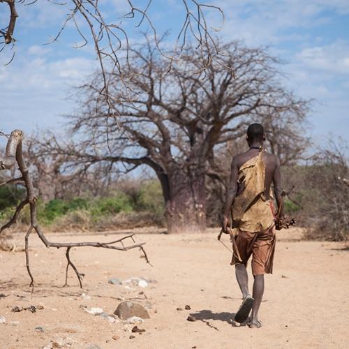 Hadzabe jager, Tanzania