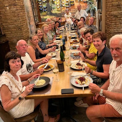 Reizigersfoto diner