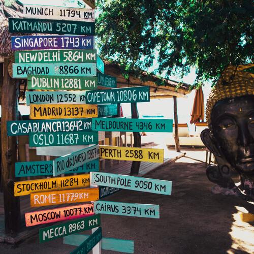 Wereldwijzer, Gili Trawangan