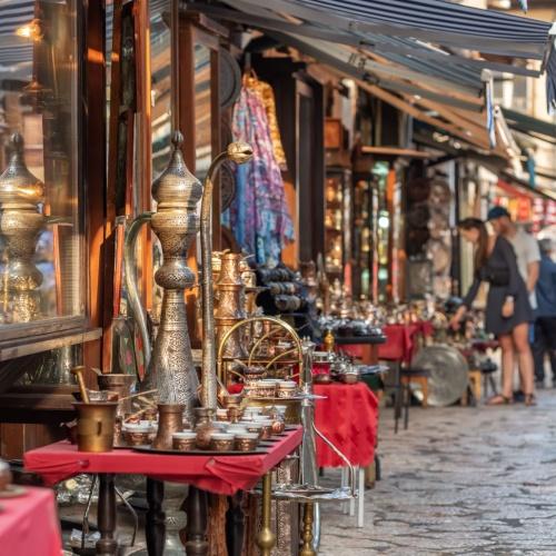 Bazaar in Sarajevo