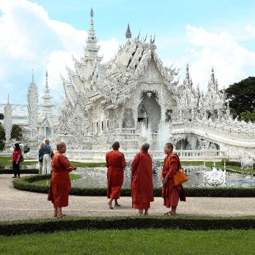 Reizigersfoto Witte Tempel