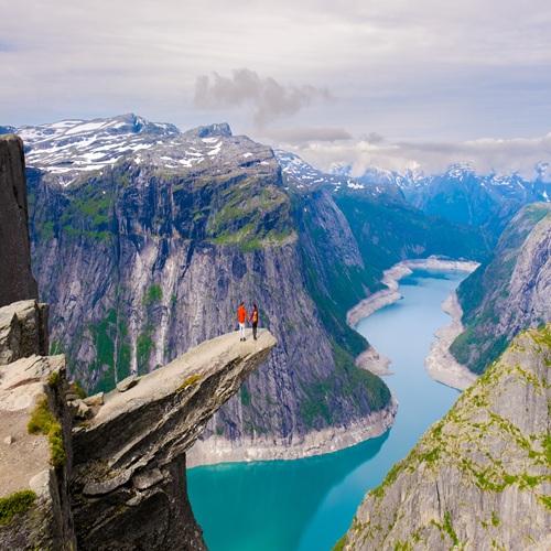 uitzicht Trollfjord