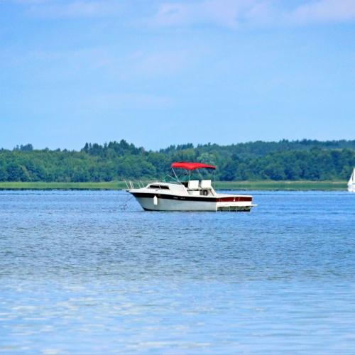 Boot op Sniardwy meer