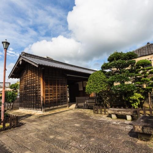 Een oud huis in Dejima