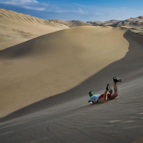 Sandboarding in Ica
