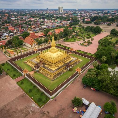 Vientiane Wat Phra overzicht
