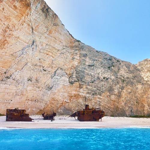 Zakynthos, Shipwreck Cove