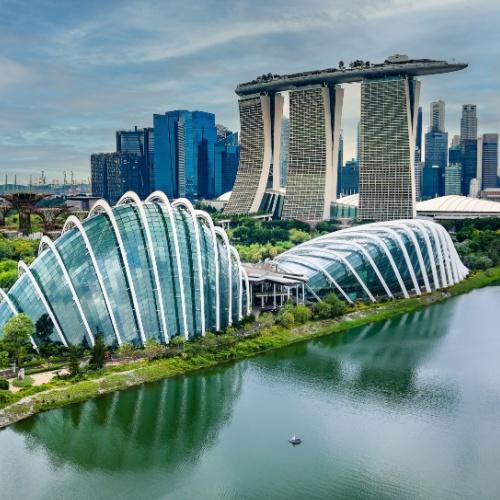 Marina Bay in Singapore
