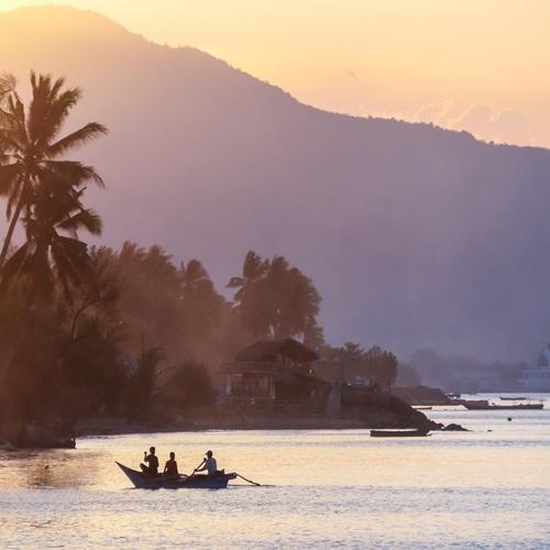 Sunset in Maumere