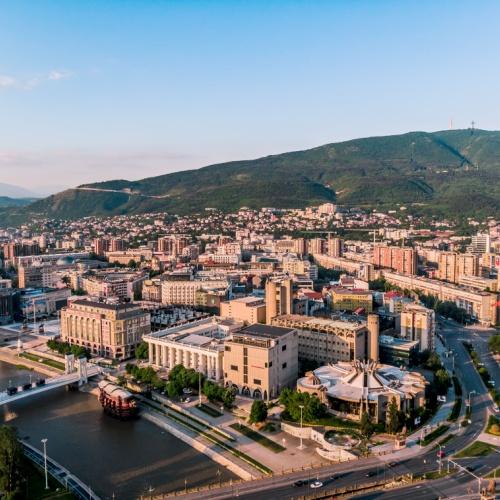 Skopje, skyline